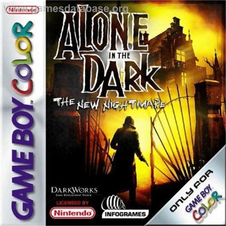 Cover Alone in the Dark - The New Nightmare for Game Boy Color